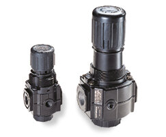 Regulator ciśnienia ogólnego przeznaczenia Excelon, 1/4 PTF, 0,3-4 bar, z manometrem (R72G-2AK-RFG) - Norgren