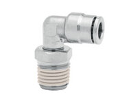 Złącze wciskane Pneufit 12, kolanko obrotowe męskie, 1/2", 3/8" NPTF (124470738) - Norgren