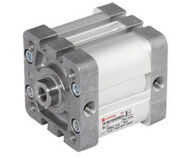 Siłownik kompaktowy ISO 21287 dwustronnego działania, D50x30, seria RA/192000/MX (RA/192050/W2X/30) - Norgren