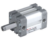Siłownik kompaktowy ISO 21287 dwustronnego działania, D80x50, seria RA/192000/MX (RA/192080/JMX/50) - Norgren