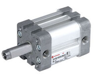 Siłownik kompaktowy ISO 21287 dwustronnego działania, D80x50, seria RA/192000/MX (RA/192080/JMX/50) - Norgren