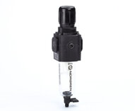 Filtr/regulator Excelon, 1/4 PTF, 0,3-10 bar, ręczny spust, wkład filtrujący 5 µm, bez manometru (B73G-2AK-QT1-RMN) - Norgren