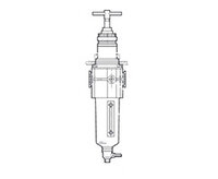 Filtr/regulator Excelon, G1/4, 0,7-17 bar, ręczny spust, wkład filtrujący 40 µm, bez manometru (B73G-2GT-QD3-RSN) - Norgren