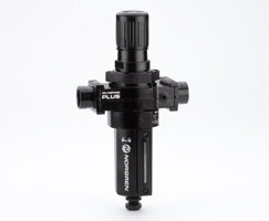 Filtr/regulator Olympian Plus, 1/4 PTF, 0,7-17 bar, ręczny spust, wkład filtrujący 40 µm, bez manometru (B64G-2AT-MD3-RSN) - Norgren