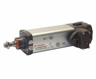 Siłownik zintegrowany z zaworem (IVAC), wersja CleanLine, średnica 50 mm, skok 160 mm, 5/2 cewka/sprężyna (OT-IMI128468) - Norgren