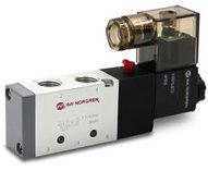 Zawór elektromagnetyczny liniowy VCB22 5/2, G1/2, 3350 l/min (VCB22D517A-AD213J) - Norgren