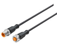 Kabel połączeniowy, 5-pinowy, kodowany A, M12, M12, 0,6 m (NC-125FS-125MS-A) - Norgren