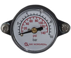 Zintegrowany manometr Excelon Plus, 10 bar (840073-01KIT) - Norgren