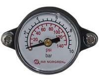 Zintegrowany manometr Excelon Plus, 10 bar (840073-01KIT) - Norgren