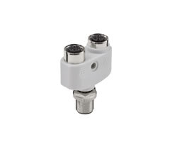 Rozdzielacz Y, 2 x M12 - 1 x M12 (NC-TS-124F-125M0) - Norgren