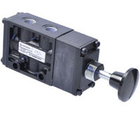 Zawór 3/2 NC uruchamiany przyciskiem/detentem z portem 3/8” NPT (K41EA00KC0KB3) - Norgren