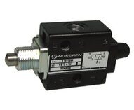 Zawór mechaniczny Super X 3/2, tłok/sprężyna, cynk, G1/8 (03M40002) - Norgren