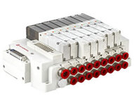 Zawór szczelinowy IP65 - 5/2, Sol/Air spring, wewnętrzny, 12Vdc (OT-IMI133359) - Norgren