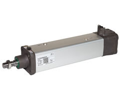 Siłownik Cleanline o średnicy 80 mm, skoku 200 mm, z regulowaną pozycją przełącznika półprzewodnikowego (PRA/842080/MI4/200) - Norgren