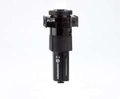 Wysokoprzepływowy filtr do usuwania oleju Olympian Plus, G3/4, ręczny spust, wkład filtrujący 0,01 µm (F64H-6GN-MD0) - Norgren