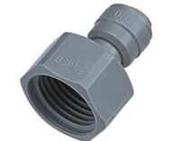 Złączka wciskana Pneufit D z acetalu, adapter, prosta żeńska, 3/8”, G1/2 (D222C0648) - Norgren