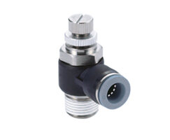 Regulator przepływu Banjo, 3/8", 1/4” NPT (C2VA00628) - Norgren