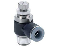 Regulator przepływu Banjo, 3/16", 1/4” NPT (C2VA00328) - Norgren