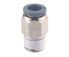 Złączka wtykowa Pneufit C, adapter, prosta, zewnętrzny/wewnętrzny sześciokąt, 5/32”, 10-32 UNF (C24250210) - Norgren