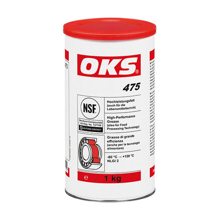 OKS 475 - olej hydrauliczny o dużej wydajności do stosowania w przemyśle spożywczym - 400 ml