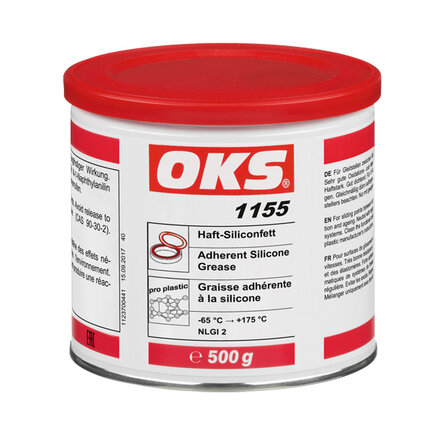 OKS 1155 - przyczepny smar silikonowy - hobok 5 kg