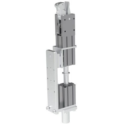Chwytak wyprasek, szczęki radełkowane, dwustronne GZE321010-DH3020-25 (0213360) - Piab