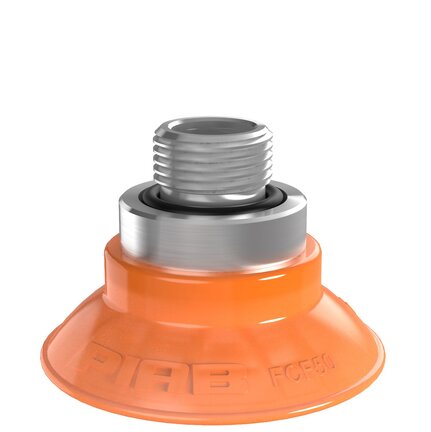 Przyssawka płaska wklęsła FCF50P, PU55°/60° (FCF50P.4R.05UA) (0118986) - Piab