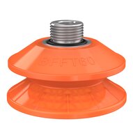 Przyssawka mieszkowa BFFT60, PU30°/60°, NPT 3/8" wew., filtr siatkowy (S.BFFT60P306060.NT38F.01) (0222769) - Piab