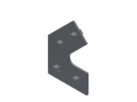 Płyta przyłączeniowa 45° EVW 45 JX (E10553510) (0214221) - Piab