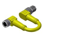 Kabel FM3-RR.5 (E18703405) 3-pin, L=0,5m, M8 (0214274) - Piab
