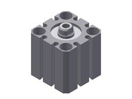 Siłownik kompaktowy dwustronnego działania z magnesem KHZ 20-5-D-A (E17055000) (0214481) - Piab