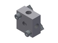 Blok kolektora LVT 1/4 X (E12904200) (0214524) - Piab