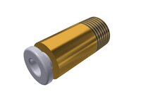 Złączka prosta wtykowa okrągła S04-01S-10 (E18601507), 10 szt. (0214601) - Piab