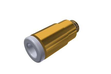 Złączka prosta wtykowa okrągła S04-M5-10 (E18601506), 10 szt. (0214602) - Piab