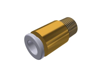 Złączka prosta wtykowa okrągła S06-01S-10 (E18601505), 10 szt. (0214603) - Piab