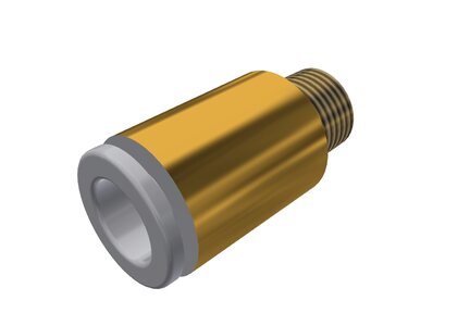 Złączka prosta wtykowa okrągła S08-01S-10 (E18601502), 10 szt. (0214606) - Piab