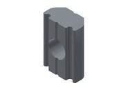 Nakrętka do kanałka z otworem Ø5,5 mm ULP 5 X (E10500547) (0214726) - Piab