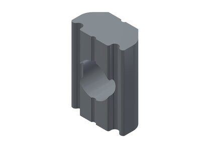 Nakrętka do kanałka z otworem Ø6,5 mm ULP 6 X (E10500560)  (0214727) - Piab