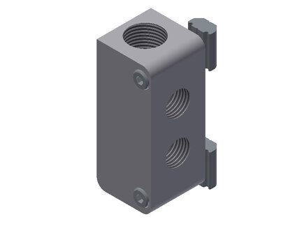 Kolektor gwintowany VPI 1-2-3/8 (E12905400) (0214739) - Piab