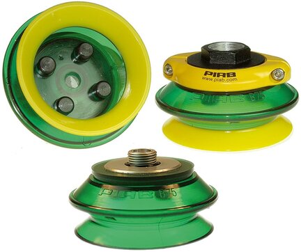 Przyssawka mieszkowa B75P, PU30°/60°, (B75P.4K) (0104723) - Piab