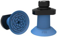 Przyssawka płaska F33, Silikon SIL 50°, FDA, bez filtra (S.F33SF50.XXX.00) (0200328) - Piab
