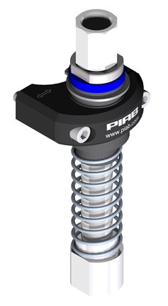 Kompensator poziomu LS200 do montażu w profilu G3/8" wew. x G3/8" wew. (0121220) - Piab