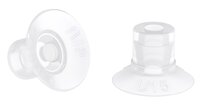 Przyssawka płaska U15, Silikon SIL 50°, FDA, M5 zew., bez filtra (S.U15SF50.MM5M.00) (9909636) - Piab