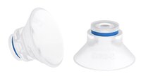 Przyssawka głęboka D30-2, Silikon SIL 50°, FDA, G1/8"/M5 wew., filtr siatkowy (S.D30-2SF50.G18MMM5F.01) (9909715) - Piab