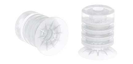 Przyssawka wielomieszkowa BL30-5, Silikon SIL 40°, FDA, NPT 1/4", wysoki zew., bez filtra (S.BL30-5SF40.NT14MHF.00) (9909652) - Piab