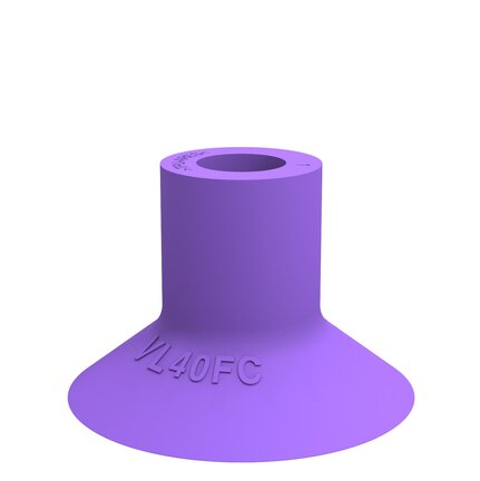 Przyssawka płaska wklęsła VL40FC G1/4"-G1/8" (0202714) - Piab