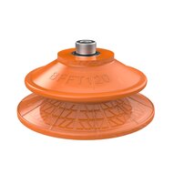 Przyssawka mieszkowa BFFT120P, PU60°/60°/30°, G3/8" wew., tworzywowy, (BFFT120P.5V.G56WC) (0210352) - Piab