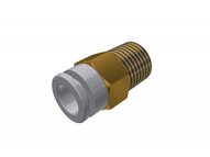 Złączka prosta wtykowa H04-01S-10, R1/8"/Ø4 mm R1/8 (E18601562), 10 szt., (0212974) - Piab