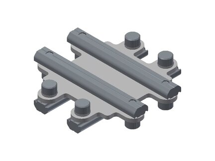 Łącznik krzyżowy KPL 18-18 L (E10529100) (0213012) - Piab