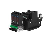 Eżektor COMPACT10E, dod. wys.przepływ podc., wyświetlacz, 4 kanały, (C10E.T.BA.6.4.6.EO.CC) (9955906) - Piab
